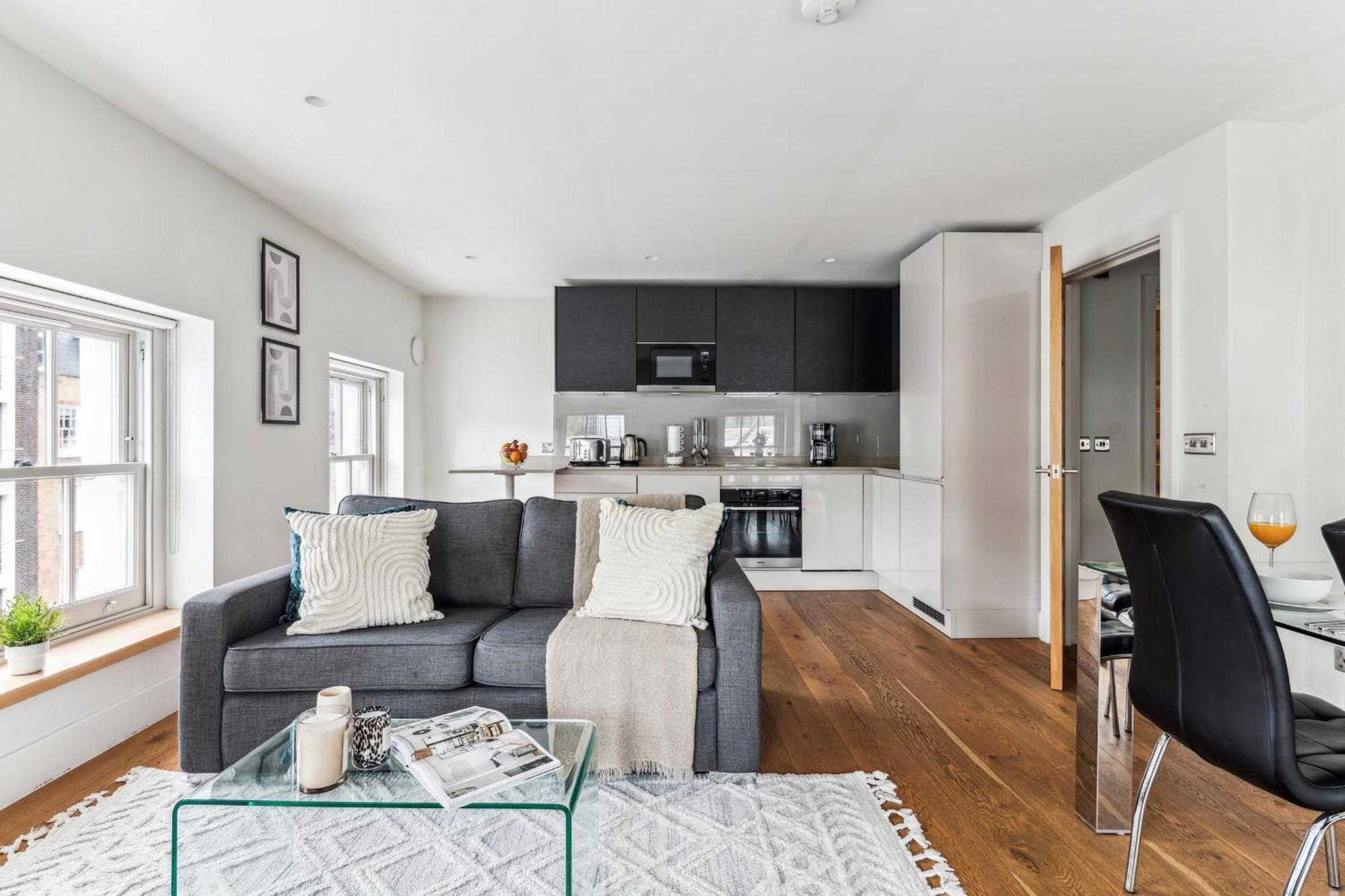 Modern 1Br In Central Fitzrovia - Cityapartmentstay London Luaran gambar
