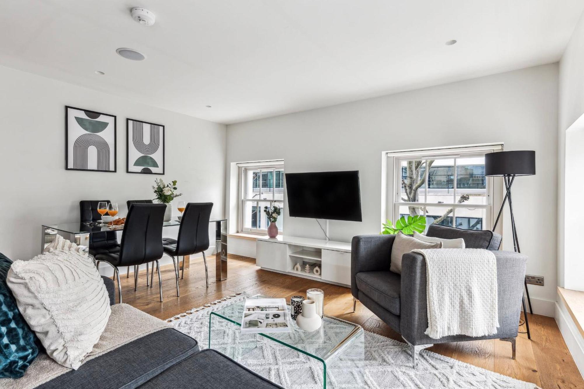 Modern 1Br In Central Fitzrovia - Cityapartmentstay London Luaran gambar