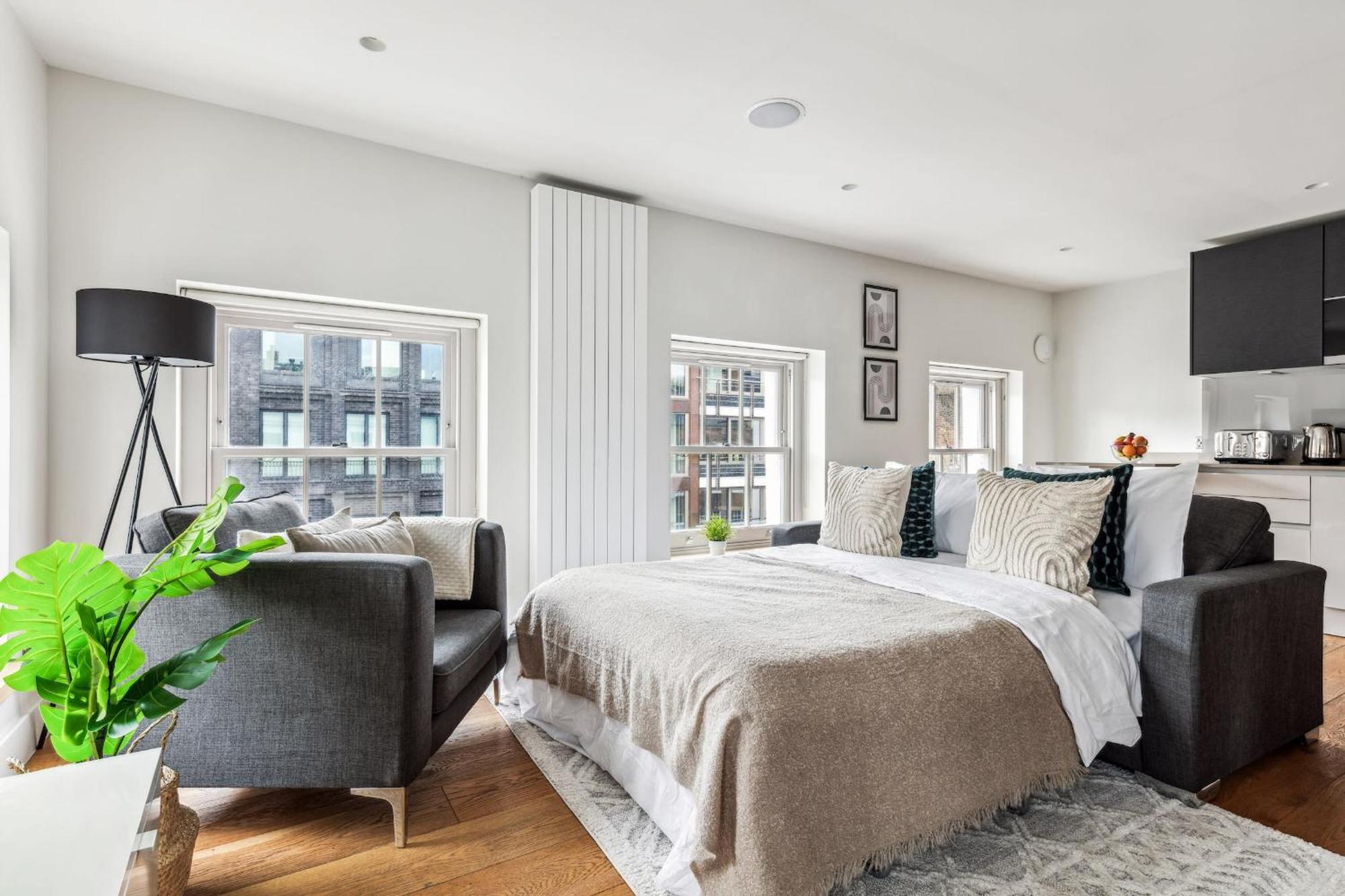 Modern 1Br In Central Fitzrovia - Cityapartmentstay London Luaran gambar